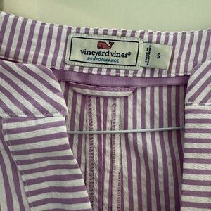 Vineyard Vines Lavender Striped Shirt